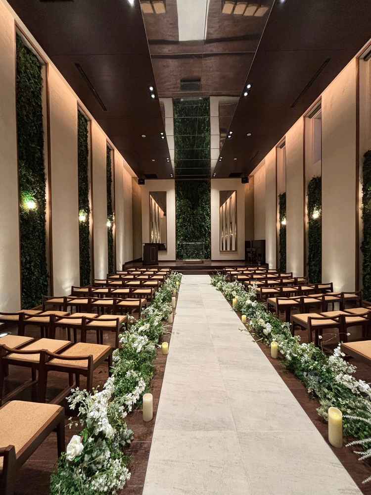 チャペルの雰囲気、色味が好みのイメージと合っていて良かった。