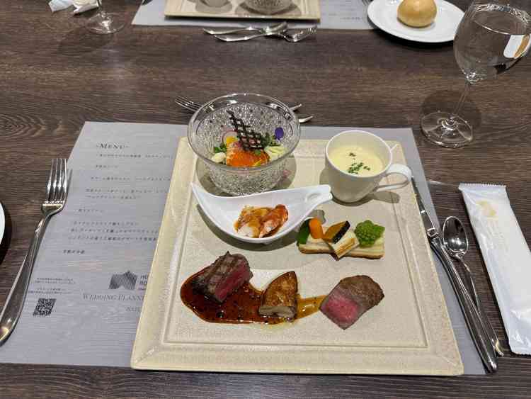 シェフ自ら料理の説明をしていただき、安心してお任せできると感じました。