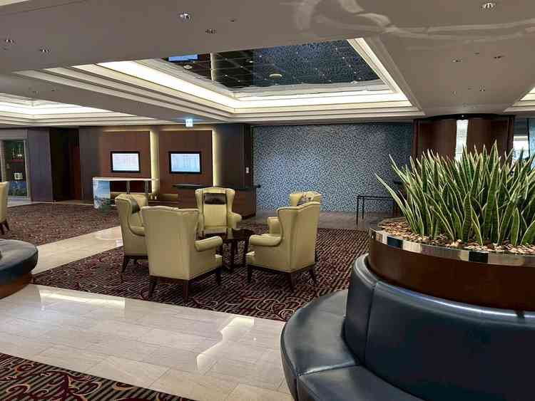 一般客と分かれた参列者専用ロビーのため、混雑を気にせずゲストが快適に過ごせる点が魅力的でした。