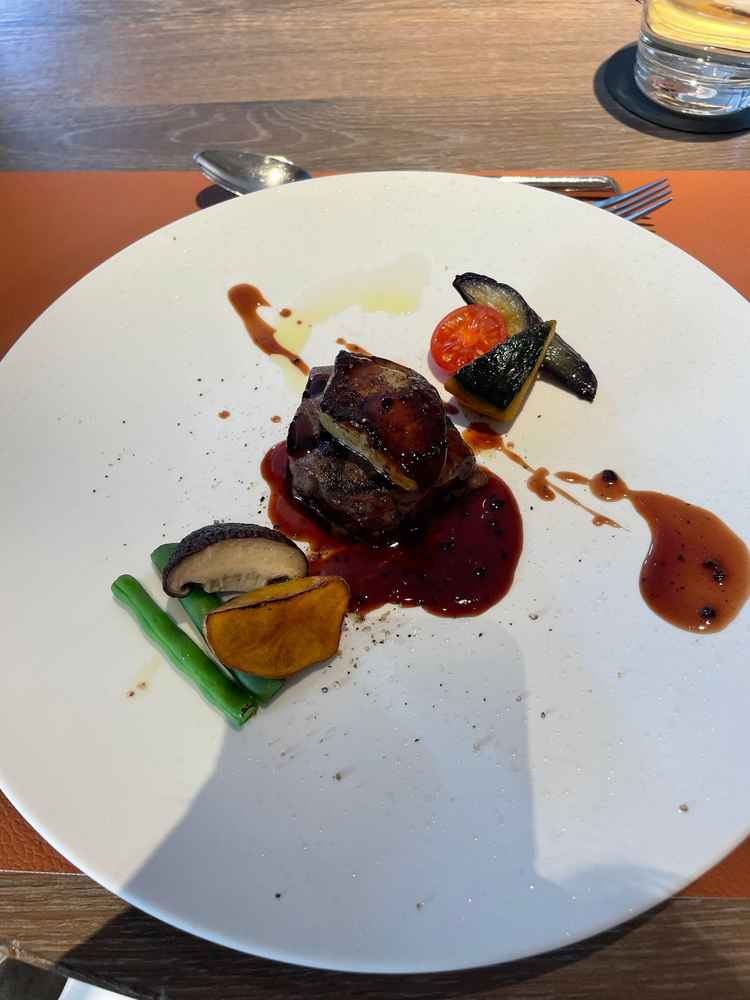 お料理はアップグレード後のものが試食できた