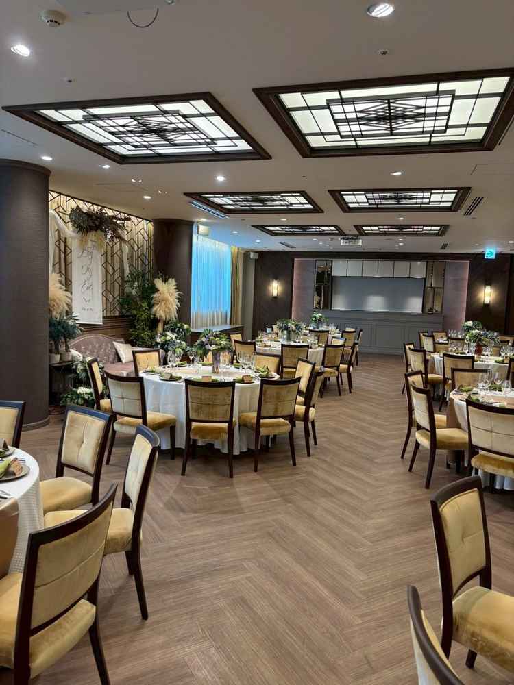 披露宴会場です。