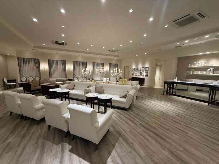 ゲストの待機スペース