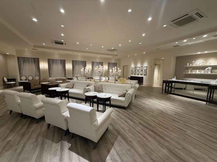 ゲストの待機スペース