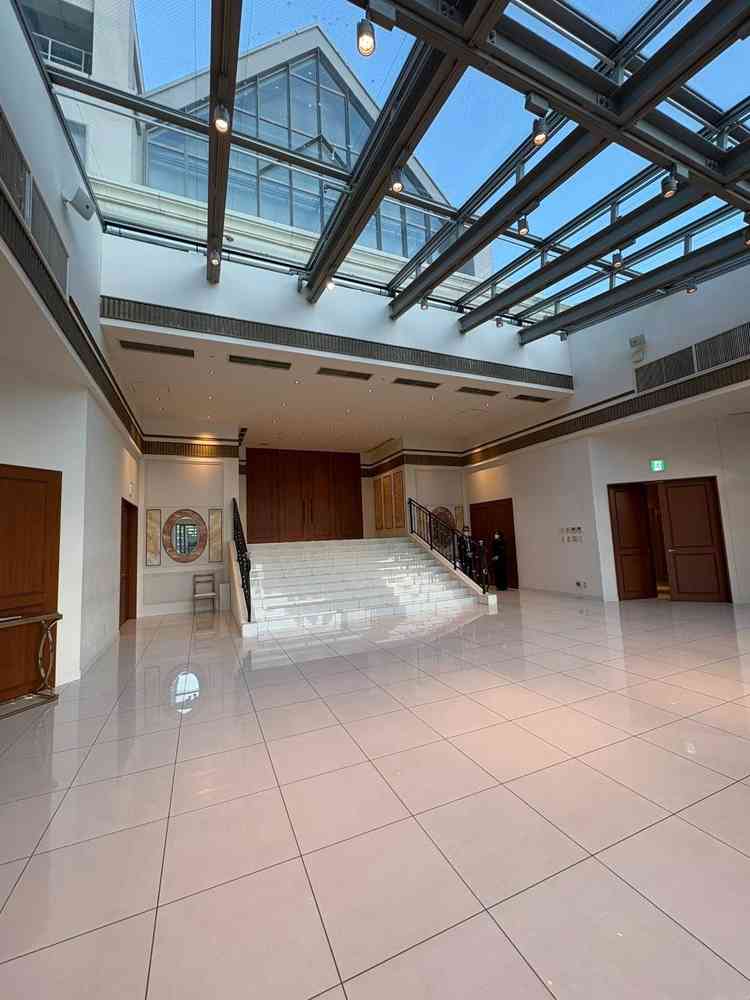 チャペル外のスペース