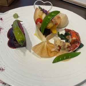 試食。エビがとても美味しかったです。