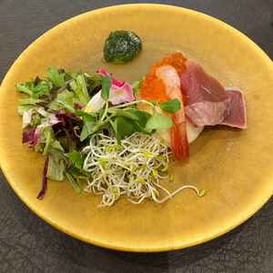 和フレンチがテーマの前菜。