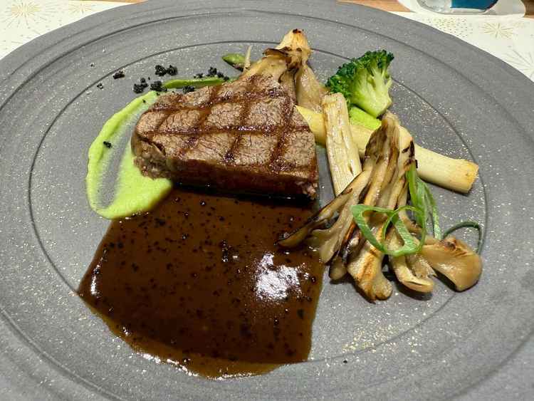 試食に出てきた牛肉