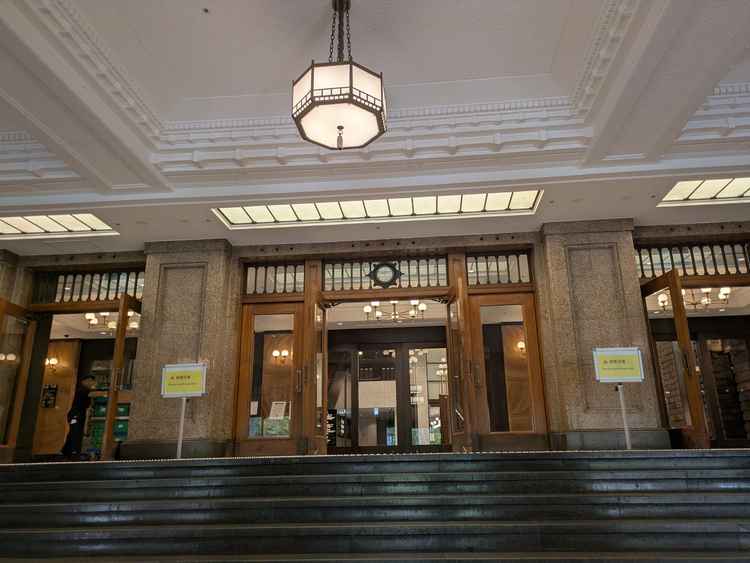 挙式が行われる玄関