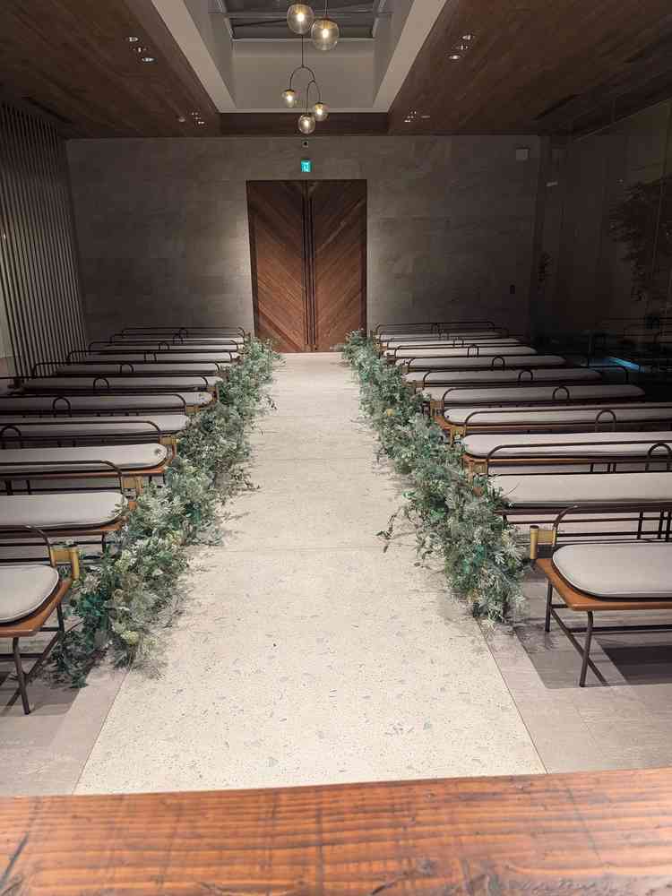 チャペル前方より撮影