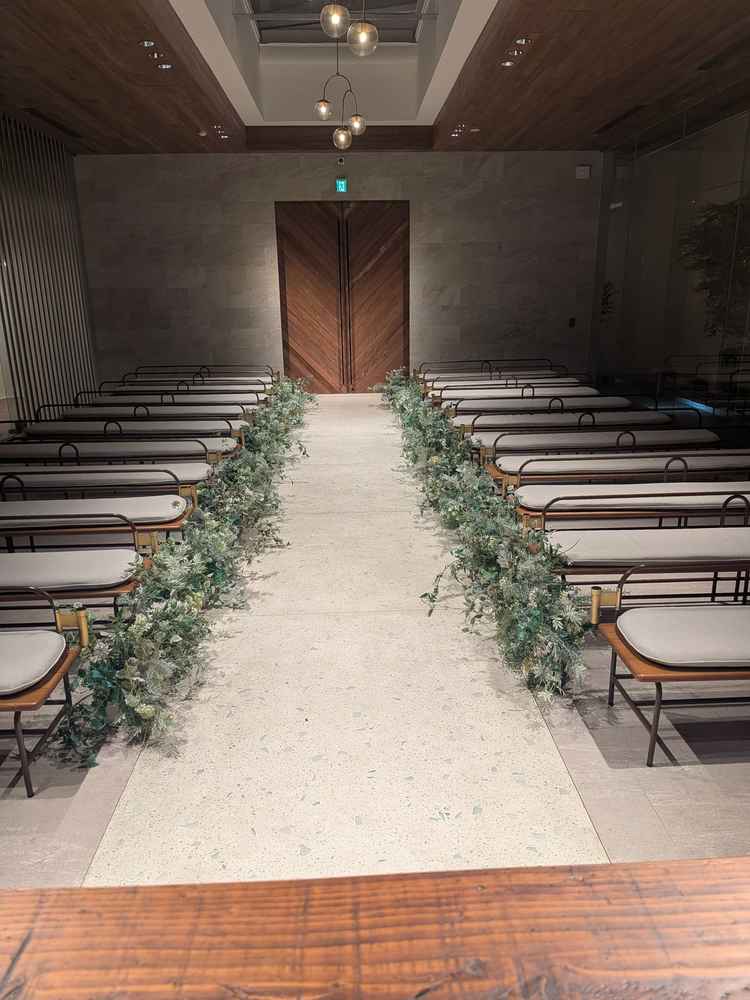 チャペル前方より撮影