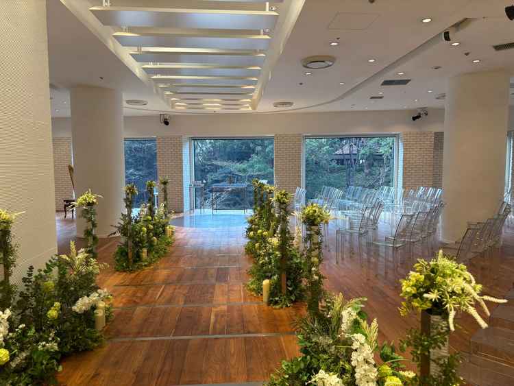 開放感のあるチャペル