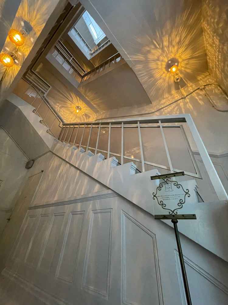 螺旋階段での写真が楽しみです