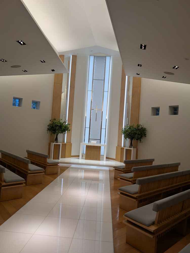 チャペルの内観