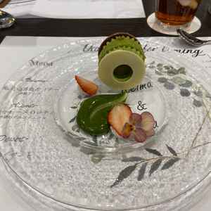 試食のデザート