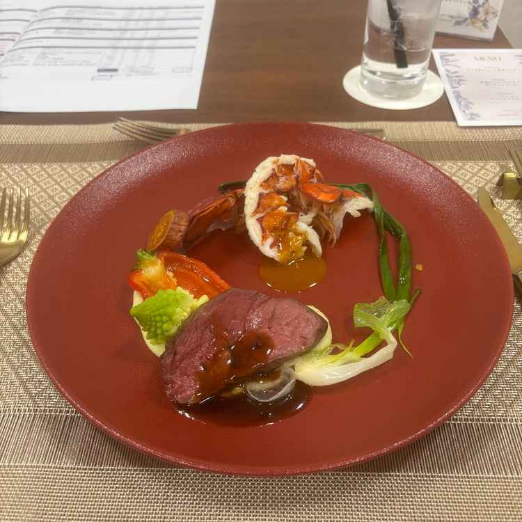 和牛とオマール海老