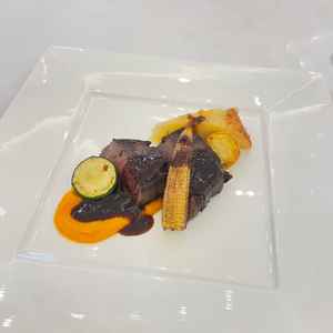 試食でいただいたお肉。柔らかくて美味しかった。