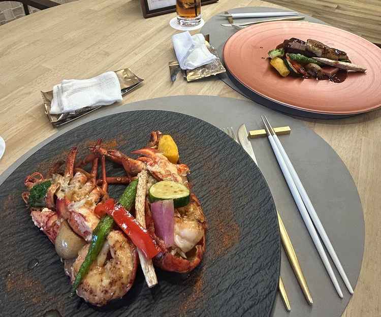 試食のメイン料理