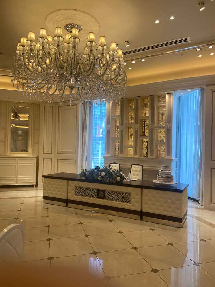 高砂は壇上がないため、写真撮影の際も足元を気にしなくてもよさそう◎