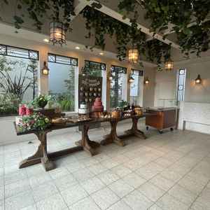 披露宴会場。広く使えそうでした。