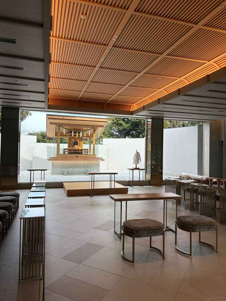 神前式を執り行う挙式会場