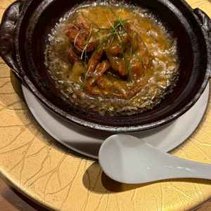 試食の二品目の渡り蟹のあんかけです