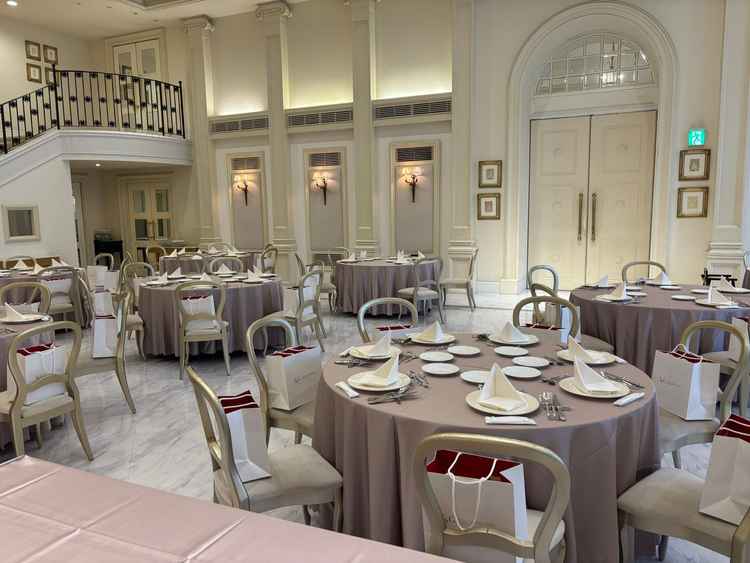 披露宴会場内部です。