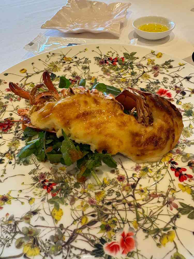 ロブスターは豪華で素敵でした！
