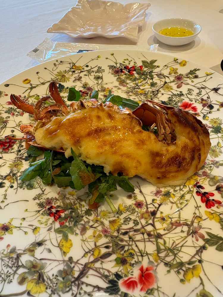 ロブスターは豪華で素敵でした！