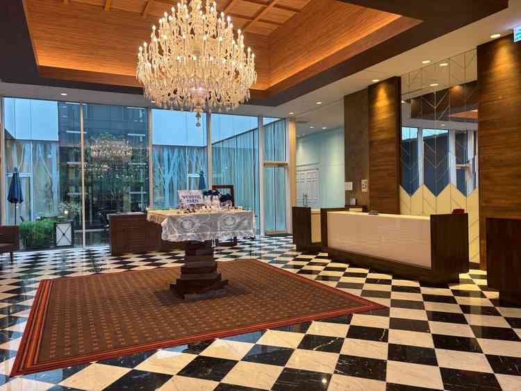 ゲスト待合ロビー