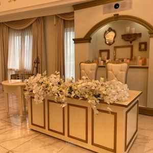 テーブルスタイルの高砂の写真です。