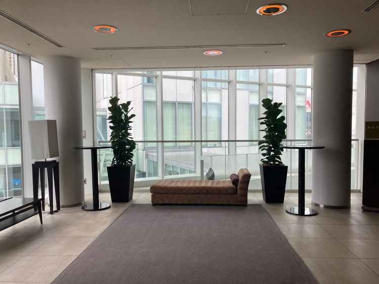 待合空間が広かったです。広い披露宴会場の方は一部を待合発にすることもできるそうです。