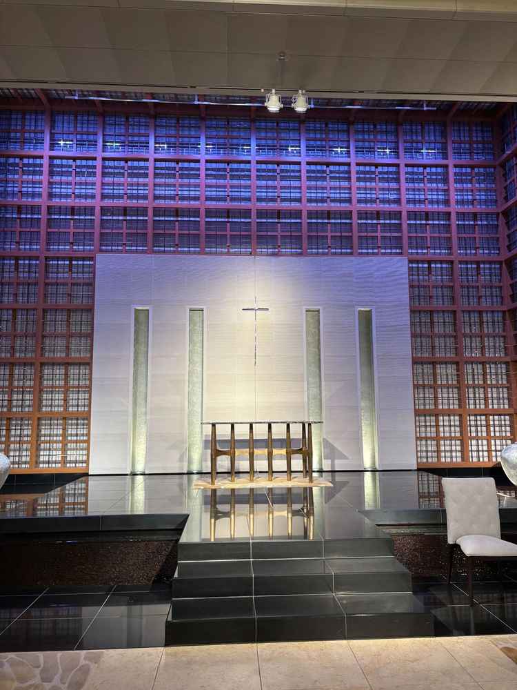 和テイストでオリジナル感溢れるチャペル