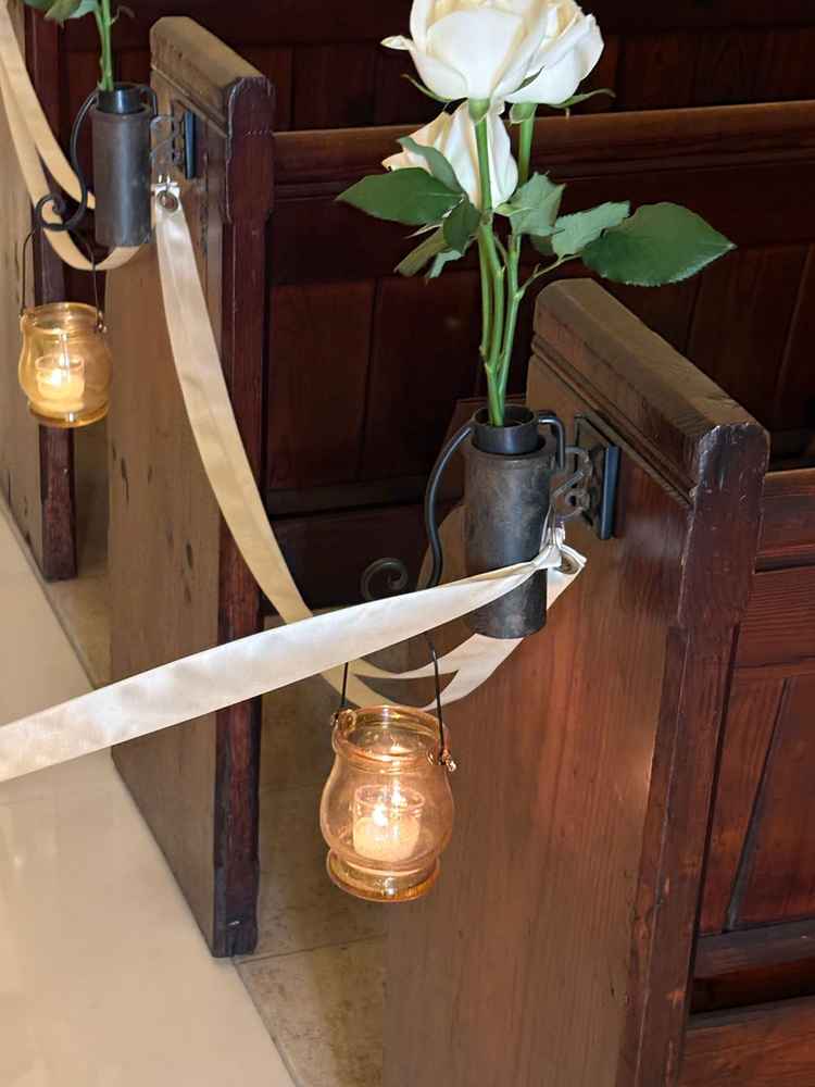 チャペルのキャンドル