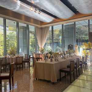 披露宴会場左側