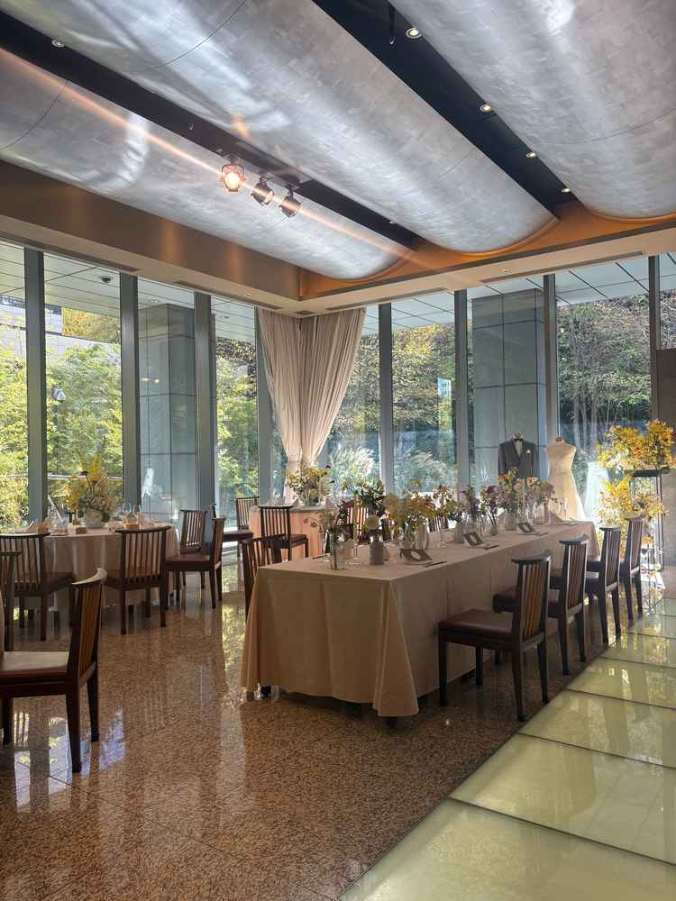 披露宴会場左側