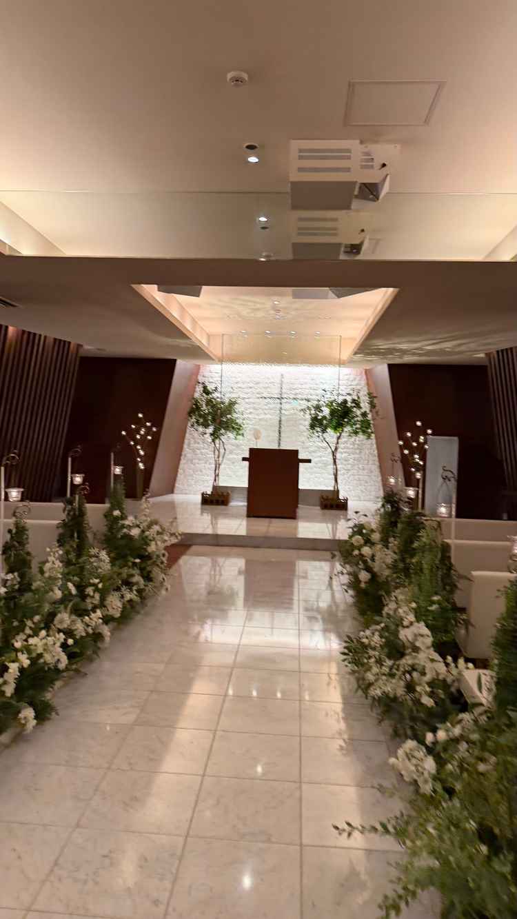 チャペル、緑があって素敵でした。