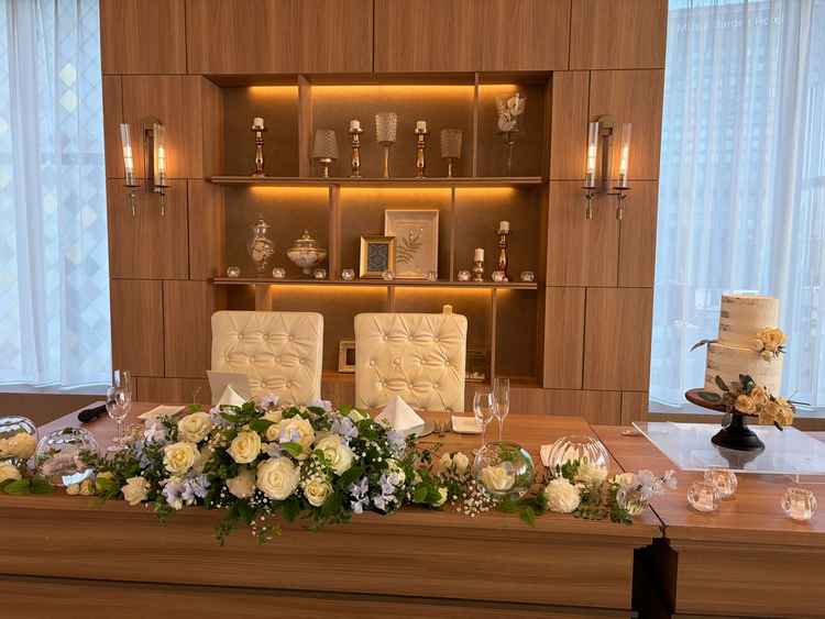 華やかな高砂で上品さを感じました。