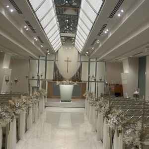 チャペルも、オーソドックスな格式あるチャペルで、とても素敵でした。暖かみを感じました。