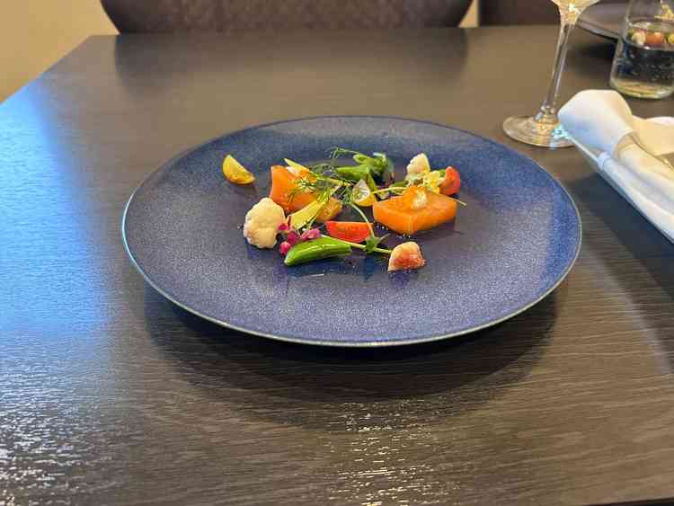 サーモンが美味しかった