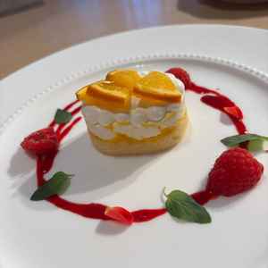 試食のデザート