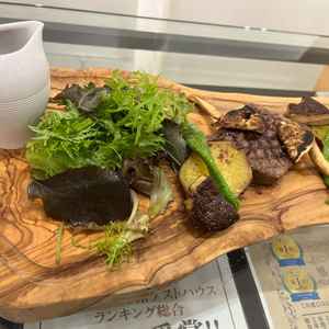 試食のメイン料理です。お肉が柔らかかったです。