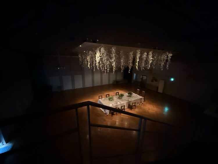 披露宴会場　階段からの撮影