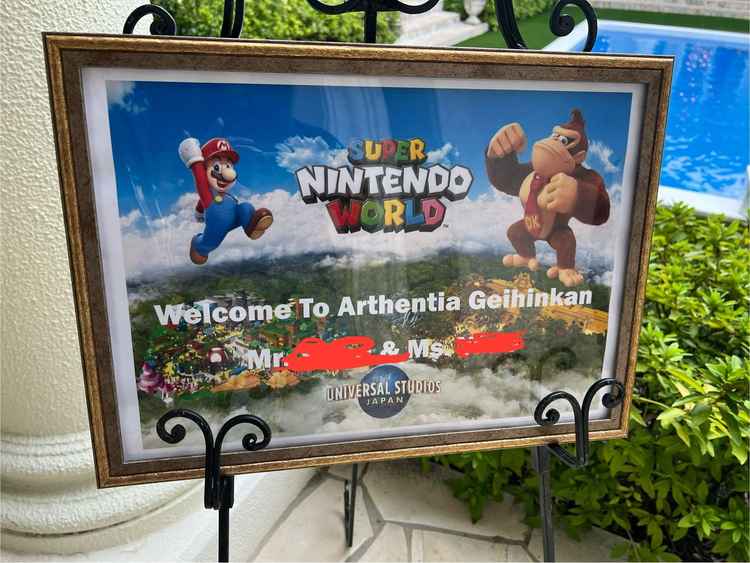 見学に行って入った時に、アンケートに答えた内容のボードを作ってくれました。