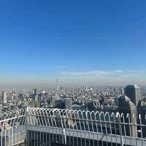 屋外テラスからの眺望