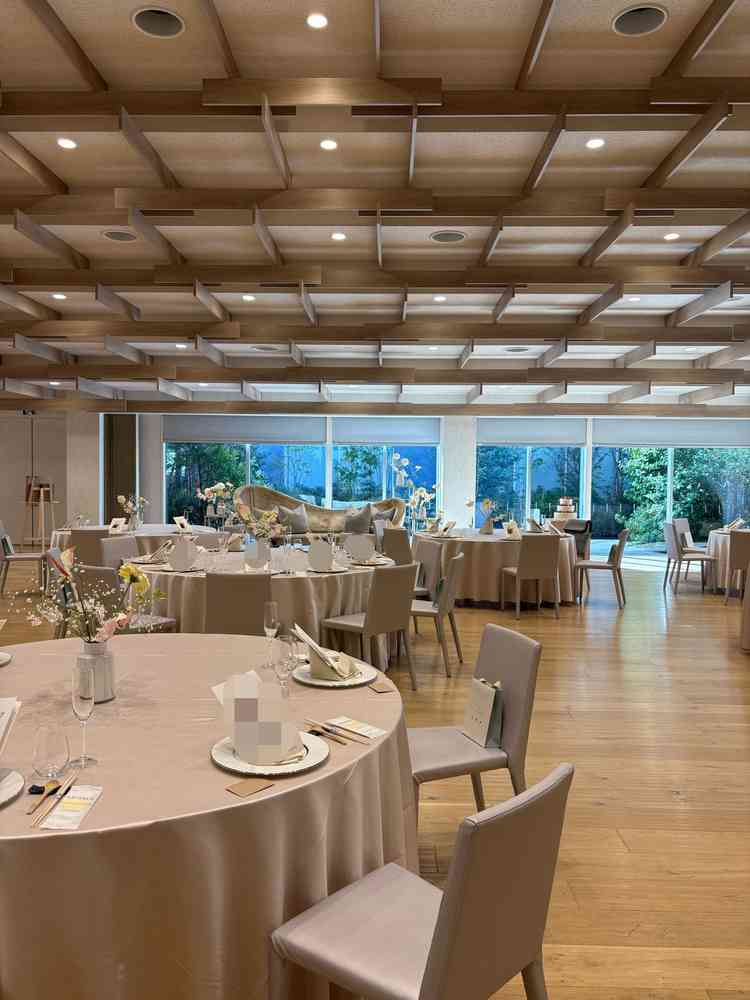 披露宴会場（ザ・バンケットルーム）親族先側から