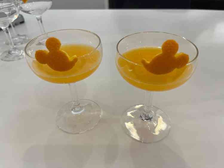 ウェルカムドリンクの写真