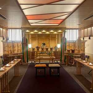 神前式場です。厳かな雰囲気でした！