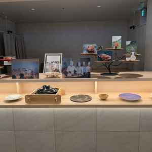 披露宴会場内にあるオープンキッチン。意外性ばっちりでゲストの皆様に披露するのが楽しみです。