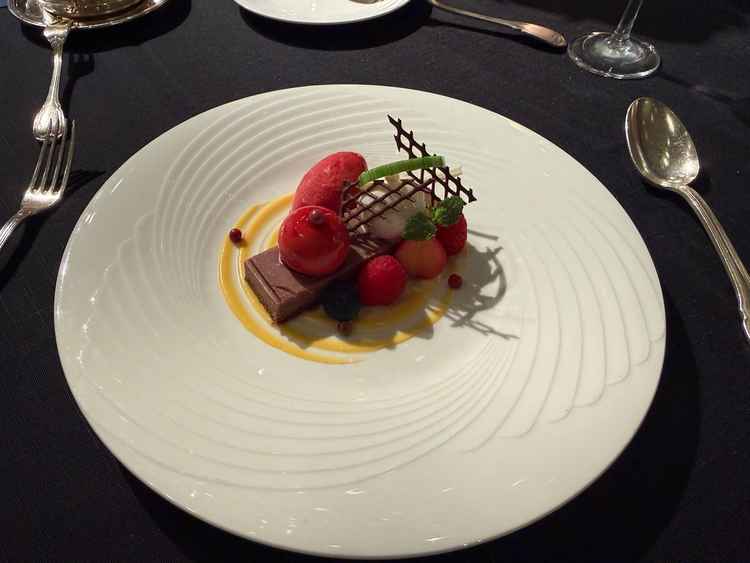 試食② 新郎新婦で違うものを出していただき2種類楽しめた