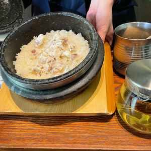タイの釜飯ご飯。これがとにかく美味しかった、、、！